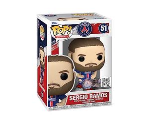 Funko POP! Football: PSG - Sergio Ramos - Paris Saint-Germain - Collectable Vinyl Figure - Gift Idea - Official Merchandise - Toys for Kids & Adults - Sports Fans - Model Figure for Collectors