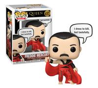 Funko Pop Freddie Mercury Rocks 457 Dress To Kill Vinyl Figure 11cm Tall