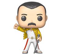 Funko Pop Vinyl Rocks Freddie Mercury 96 Figure Queen Wembley 1986 Yellow NEW UK