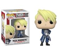 Funko Pop Full Metal Alchemist Brotherhood + Protector: Pop! Animation Vinyl Figure (Gift Set Bundled with ToyBop Brand Box Protector Collector Case) (Riza Hawkeye with Dog)