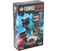 Funko POP Funkoverse Jurassic Park 101 Expand alone game with Dr Ian Malcolm & T Rex Figures