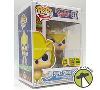 Funko POP Games #877 Sonic The Hedgehog Super SONIC Vinyl Figure Glow In Dark