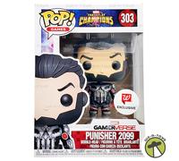 Funko POP Games Marvel Contest of Champions Punisher 2099 No. 303 Vinyl Figure