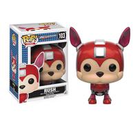 Funko POP Games: Mega Man - Rush Action Figure