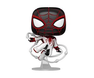 Funko Pop! Games: Miles Morales T.R.A.C.K. Suit - Spider-man - Collectable Vinyl Figure - Gift Idea - Official Merchandise - Toys for Kids & Adults - Video Games Fans - Model Figure for Collectors