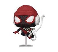 Funko POP! Games: Miles Morales - Winter Suit - Spider-man - Miles Morales Game - Collectable Vinyl Figure - Gift Idea - Official Merchandise - Toys for Kids & Adults - Video Games Fans