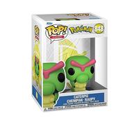 Funko POP! Games: Pokemon - Caterpie | Official Video Games Merch - Collectable Vinyl Figurine for Shelf Display - Birthday Gift Idea for Fans and Collectors