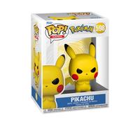 Funko Pop! Games: Pokemon - Grumpy Pikachu - Amazon Exclusive - Collectable Vinyl Figure - Gift Idea - Official Merchandise - Toys for Kids & Adults - Video Games Fans - Model Figure for Collectors