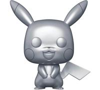 Pokemon: Pikachu (Silver Metallic) Funko Pop Vinyl