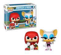 Funko Pop! Games: Sonic - Knuckles and Rouge 2pk (Exc), Collectable Vinyl Toy Figure - 77477