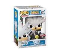 POP Sonic The Hedgehog 633 Silver Glows in The Dark 30th Anniversary Special Ed