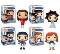Funko Pop! Gilmore Girls 25th Anniversary Complete Set of 4 Vinyl Figures, Lorelai Gilmore #1491, Rory Gilmore #1492, Luke Danes #1493, Sookie St. James #1494