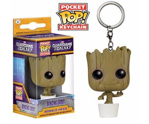 Funko Pop Guardians Of The Galaxy Dancing Baby Groot Figure Pocket Keychain