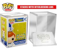 Funko Pop Hard Acrylic Premium Plastic Protector Extra Clear Case Protective
