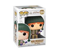 Funko POP! Harry Potter: Holiday - Hermione Granger - Ron Weasley 1 - Collectable Vinyl Figure - Gift Idea - Official Merchandise - Toys for Kids & Adults - Movies Fans - Model Figure for Collectors
