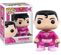 Funko POP! Heroes: Breast Cancer Awareness - Superman - DC Comics - Collectable Vinyl Figure For Display - Gift Idea - Official Merchandise - Toys For Kids & Adults - Comic Books Fans