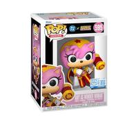 Funko Pop! Heroes: Justice League & Sonic - Amy Rose/Wonder Woman Hybrid Rose/WW - Sonic + DC Comics - Collectable Vinyl Figure - Gift Idea - Official Merchandise - Toys for Kids & Adults