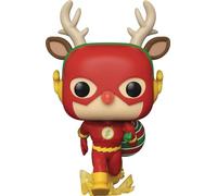 Funko POP! Heroes: DC Holiday - Rudolph the Flash Comics - DC + Rudolph - Collectable Vinyl Figure - Gift Idea - Official Merchandise - Toys for Kids & Adults - Comic Books Fans