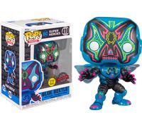 Funko Pop Heroes | DC Super Heroes | Blue Beetle | Special Edition GITD #410