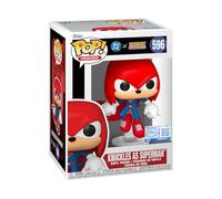 Funko Pop! Heroes: Justice League & Sonic - Knuckles/Superman Hybrid - Sonic + DC Comics - Collectable Vinyl Figure - Gift Idea - Official Merchandise - Toys for Kids & Adults - Video Games Fans