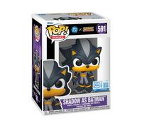 Funko Pop! Heroes: Justice League & Sonic - Shadowith Batman Hybrid Batman - Sonic + DC Comics - Collectable Vinyl Figure - Gift Idea - Official Merchandise - Toys for Kids & Adults
