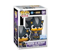 Funko Pop! Heroes: Justice League & Sonic - Shadowith Batman Hybrid Batman - Sonic + DC Comics - Collectable Vinyl Figure - Gift Idea - Official Merchandise - Toys for Kids & Adults