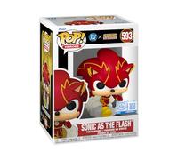 Funko Pop! Heroes: Justice League & Sonic - Sonic/Flash Hybrid - Sonic + DC Comics - Collectable Vinyl Figure - Gift Idea - Official Merchandise - Toys for Kids & Adults - Video Games Fans