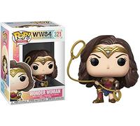 Funko POP! Heroes: WW 1984- Wonder Woman With Lasso - Metallic - Wonder Woman 1984 - Collectable Vinyl Figure - Gift Idea - Official Merchandise - Toys for Kids & Adults - Movies Fans