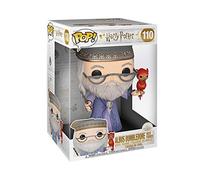 Funko 48038 POP Harry Potter: 10' Dumbledore w/Fawkes S10 Collectible Toy, Multicolor