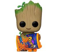 Funko POP I Am Groot with Cheese Puffs Flocked Hot Topic Exclusive 1196