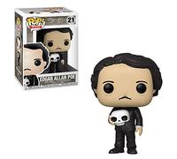 Funko POP! Icons: Edgar Allan Poe Allen Poe With Skull - Edgar Allan Poe - Collectable Vinyl Figure - Gift Idea - Official Merchandise - Toys for Kids & Adults - Model Figure for Collectors