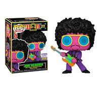 Funko Pop! Jimi Hendrix Blacklight 311 Summer Convention Limited 2023 (Shared Stickers)