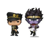 Funko POP! Animation: JoJo's Bizarre Adventure - Jotaro & Star Platinum - 2 Pack - Amazon Exclusive - Collectable Vinyl Figure - Gift Idea - Official Merchandise - Toys For Kids & Adults