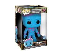 Funko Pop Marvel Guardians Of The Galaxy 3 Groot Black Light Exclusive 25 Cm Multicolor