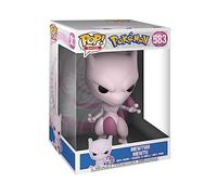 Funko POP Jumbo Pokemon 583 MEWTWO 10" Exclusive Collectible Vinyl Figure New+
