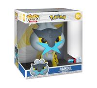 Funko POP! Jumbo: Pokemon - Raikou - Amazon Exclusive | Official Merch - Collectable Vinyl Figurine for Shelf Display - Birthday Gift Idea for Fans and Collectors