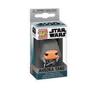 Funko Pop! Keychain: Ahsoka - Ahsoka Tano With Dual Lightsabers - Star Wars Novelty Keyring - Collectable Mini Figure - Stocking Filler - Gift Idea - Official Merchandise - TV Fans - Backpack Decor