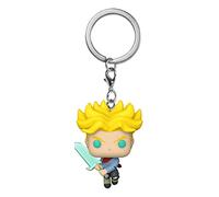Funko Pop! Keychain: DBS - Super Saiyan Trunks With Sword - Dragon Ball Super Novelty Keyring - Collectable Mini Figure - Stocking Filler - Gift Idea - Official Merchandise - Anime Fans