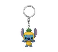 Funko POP! Keychain: Disney Lilo & Stitch - Stitch as Pineapple | Official Cartoon/Animation Merch - Mini Figurine Keyring for Keys, Bags and Backpacks - Stocking Filler and Party Bag Gift