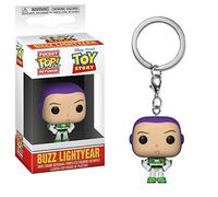 Funko Pop! Keychain: Disney Pixar Toy Story - Buzz Lightyear - Disney Pixar: Toy Story Novelty Keyring - Collectable Mini Figure - Stocking Filler - Gift Idea - Official Merchandise - Movies Fans
