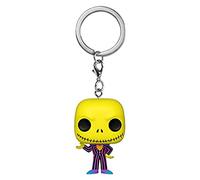 Funko Pocket Pop! Keychain: Nightmare Before Christmas - Jack Skellington (Black Light)