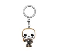 Funko POP! Keychain: Disney the Nightmare Before Christmas - Jack Skellington - (Gingerbread) Novelty Keyring - Collectable Mini Figure - Stocking Filler - Gift Idea - Official Merchandise