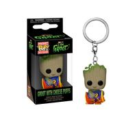 Funko Pop Keychain Groot with I Am Groot Cheese Chips - GOTG