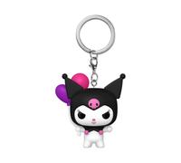 Funko Pop! Keychain: HK - Kuromi - (BLN) - Hello Kitty Novelty Keyring - Collectable Mini Figure - Stocking Filler - Gift Idea - Official Merchandise - Cartoons Fans - Backpack Decor