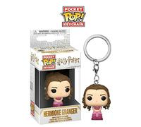 Funko Pop! Keychain: HP - Hermione Granger - (Yule) - Harry Potter Novelty Keyring - Collectable Mini Figure - Stocking Filler - Gift Idea - Official Merchandise - Movies Fans - Backpack Decor