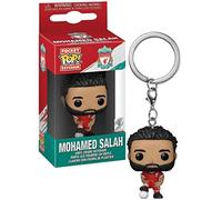 Funko POP! Keychain: Liverpool - Mohamed Salah - Liverpool FC - Collectable Vinyl Mini Figure Novelty Keyring - Stocking Filler - Gift Idea - Official Merchandise - Sports Fans - Minifigure