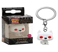 Funko POP KEYCHAIN LLAVERO JUEGO DE TRONOS GHOST TERCIOPELO FLOCKED EDICION ESPECIAL 45044