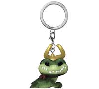Funko Pop! Keychain: Marvel - Loki - Alligator Loki Novelty Keyring - Collectable Mini Figure - Stocking Filler - Gift Idea - Official Merchandise - TV Fans - Backpack Decor