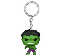 Funko Pop! Keychain: Marvel NC - Hulk - Marvel Comics Novelty Keyring - Collectable Mini Figure - Stocking Filler - Gift Idea - Official Merchandise - Comic Books Fans - Backpack Decor