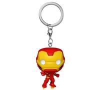 Funko POP! Keychain: Marvel New Classics - Iron Man | Official Superheroes Merch - Mini Figurine Keyring for Keys, Bags and Backpacks - Stocking Filler and Party Bag Gift
